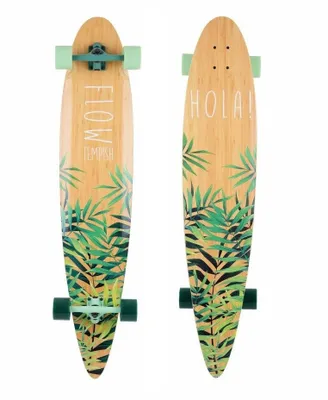Zdjęcie produktu dla Tempish FLOW 46", Longboard, Wielobarwny, Bambusowy, Drewno klonowe, Obraz, 100 kg, Chłopak, dziewczyna