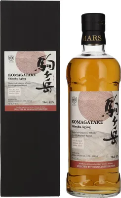 Produktbild von Mars KOMAGATAKE Austria Exclusive SHINSHU AGING 2017 62% Vol. 0,7l in Geschenkbox