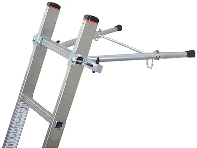Produktbild von Wandabstandhalter KRAUSE 122018 Teleskop Halter für MONTO/STABILO Leitern