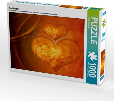 Produktbild von Calvendo Zwei Herzen 1000 Teile Puzzle quer 640x480mm, Burlager Claudia; 7405638