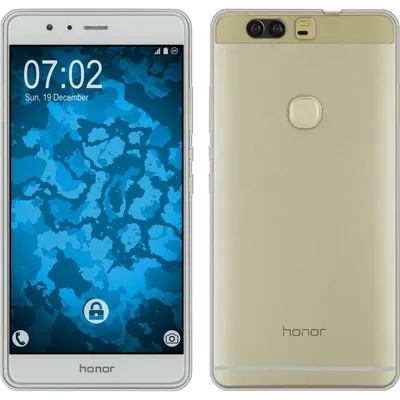Produktbild von PhoneNatic Case kompatibel mit Huawei Honor V8 - clear Silikon Hülle Slimcase + 2 Schutzfolien