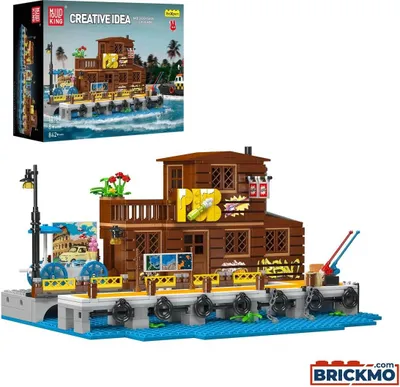 Produktbild von Mould King Dockside Tavern Building Block Set 10108