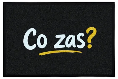 Obrázek produktu pro 40x60 cm Rohožka Co zas 40x60 cm - na ven i na doma