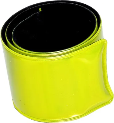 Zdjęcie produktu dla Opaska odblaskowa, samozaciskowa - żółta