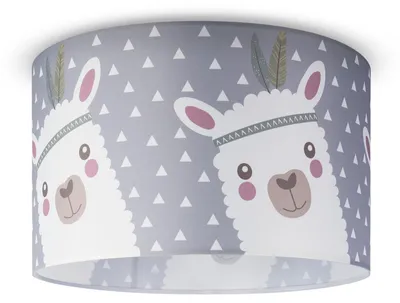 Produktbild von Deckenlampe Kinderzimmer Pendelleuchte Babyzimmer Feuerwehr Straße Polizei E27Leuchtenart / FarbeDeckenleuchte - Weiß