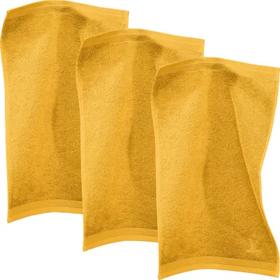 Produktbild von Möve Gästetuch Superwuschel" 3er-Pack gold 30x50 cm"