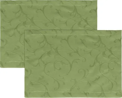 Produktbild von Erwin Müller Tischset Düsseldorf" 2er-Pack grün 35x50 cm"