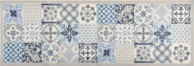 Produktbild von vidaXL Küchenbodenmatte Waschbar Mosaik 60x180 cm