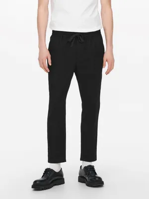 Produktbild von Relaxed Stoffhose Bequeme Leinen Baumwolle Pants ONSLINUS |