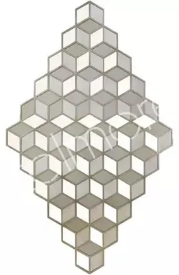 Obrázok produktu pre Zrkadlo TORONTO, 99x161x2 cm, farba: champagne