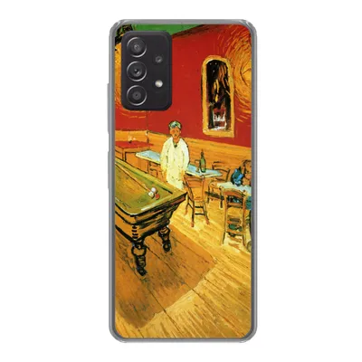 Produktbild von MuchoWow® Handyhülle Schutzhülle Hülle für Samsung Galaxy A53 5G Das Nachtcafé - Vincent van Gogh Silikon Softcase Handy Hülle - Schutzabdeckung