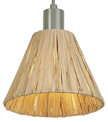 Obrázok produktu pre Pendlová Lampa Decor Raffia 1Xe27 Hnedá