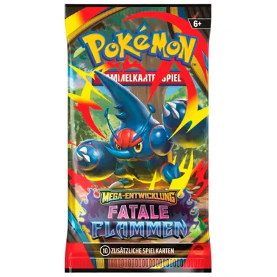 Produktbild von Pokémon|Amigo POK ME02 Fatale Flammen Booster