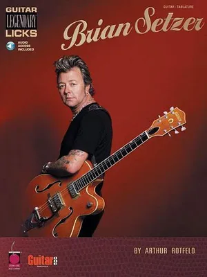Obrázek produktu pro Brian Setzer - Guitar Legendary Licks Book/Online Audio
