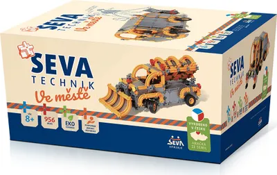 Produktbild von Seva - Bausätze SEVA TECHNIK In der Stadt 956 Teile im Karton 27x38x18cm