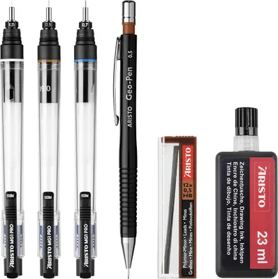 Productafbeelding van ARISTO AR64310 ARISTO mg1 pro College Tuschefüller-Set schwarz, 1 Set