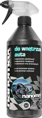 Zdjęcie produktu dla Płyn do czyszczenia wnętrza auta NANOMAX Professional 1L