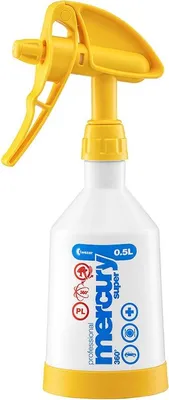 Produktbild von Mercury Super 360 Pro+ Sprühgerät, Kapazität 0,5L Fpm Gelb - Kw Wtm.0045