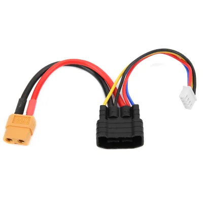 Produktbild von Entatial Adapter von TRX-3S zu XT60 Stecker, kompakte Größe, leichtes Design für RC-Flugzeuge und RC-Cars