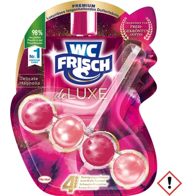 Obrázek produktu pro WC FRISCH WDX1 WC FRISCH deLUXE WC-Duftspüler Delicate Magnolia, 50,0 g