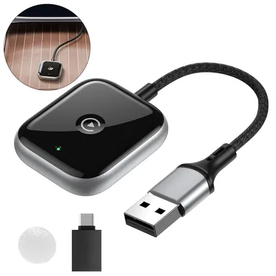 Produktbild von Wireless Adapter für CarPlay kabellose Verbindung von kabelgebundenem CarPlay kompakter CarPlay Adapter für iOS