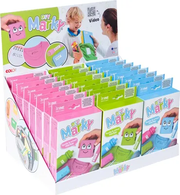 Image de STAEDTLER COLOP MARKY Markier-Sets 24er Display 666255 9004362541080