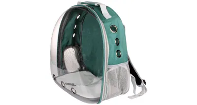Immagine prodotto di Merco Petbag Zaino trasparente per animali domestici verde confezione da 1 pezzo