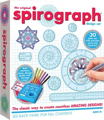Productafbeelding van Spirograph - 33975 - Ontwerpset in een doos - Knutselset, wit