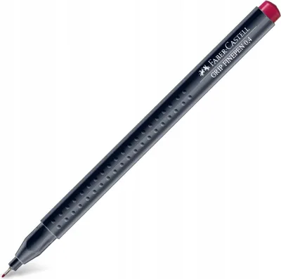 Zdjęcie produktu dla Faber Castell Finepen Grip 0,4 mm karmin permanentny