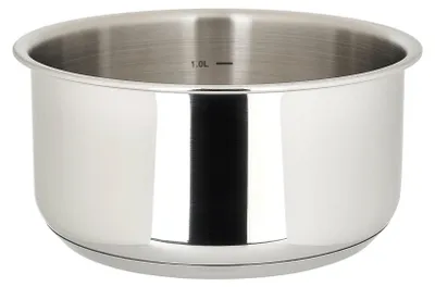 Bratpfanne Edelstahl Ø 16 cm, 1,4 L, für alle Herdarten, ohne Griff