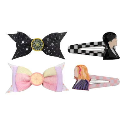 Produktbild von Wednesday Haarschmuck 4er-Pack