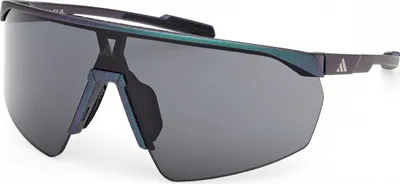 Zdjęcie produktu dla Okulary przeciwsłoneczne Adidas SP0075, matowy, ciemnozielony/szary, uni