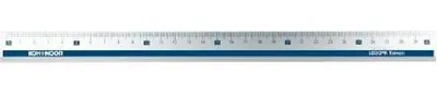 Image de Koh-I-Noor LG30PK règle Règle de bureau 340 mm Aluminium Aluminium, Bleu 1 pièce(s)