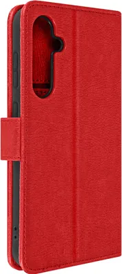 Produktbild von Avizar, Etui Kunstleder mit Standfunktion für Samsung Galaxy S23 FE, Rot