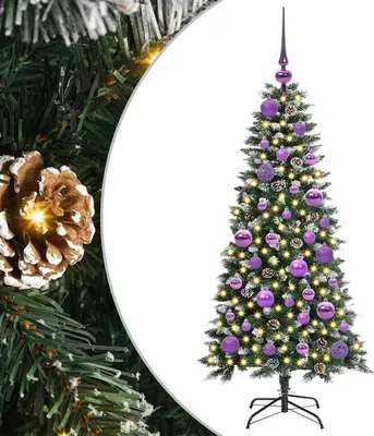Obrázek produktu pro Umělý vánoční stromeček Zelená 120 cm PVC, plast a ocel