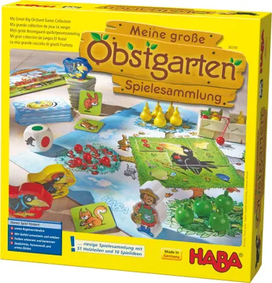 Produktbild von Haba Meine große Obstgarten-Spielesammlung; 302282