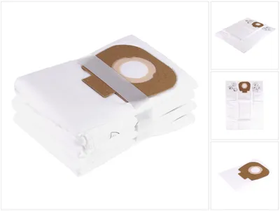 Produktbild von Mirka Fleece-Beutel für 1025 L, 5 Stück