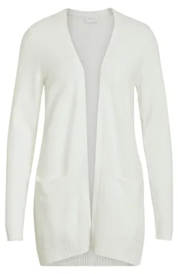 Produktbild von VILA Basic Cardigan Stretch Cozy Knit Feinstrick Jacke mit Taschen VIRIL Größe: M