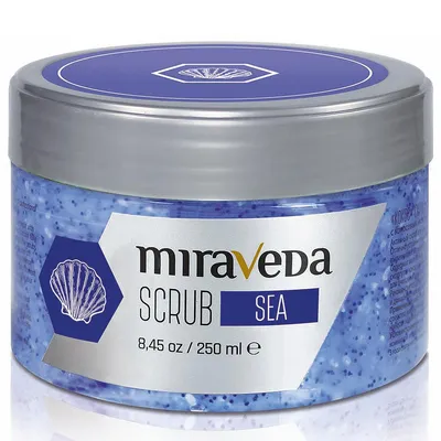 Produktbild von ItalWax Miraveda Meersalz Peeling 250ml - Exfolierendes Meersalz-Peeling für Weiche & Glatte Haut