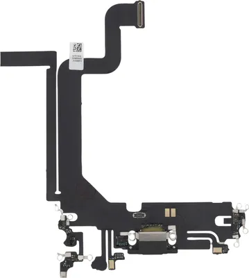 Image de Clappio, prise de charge pour iPhone 14 Pro Max, prise Lightning + microphone, noir