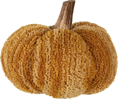 Zdjęcie produktu dla Clayre & Eef 65245 Dekoratívna figúrka Kúrba žltá Ø 15x13 cm