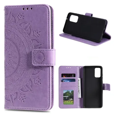 Immagine prodotto di Huawei P Smart 2021 Mobile Phone Case Flip Cover Custodia protettiva Borsa Mandala Purple
