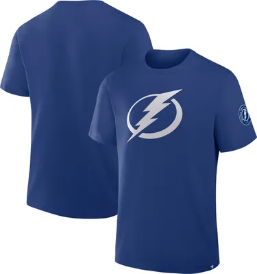 Zdjęcie produktu dla Męska koszulka Tampa Bay Lightning NHL Hat Trick Tee Rozmiar: L