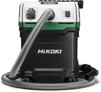 Produktbild von Nass- und Trockensauger, 1200 Watt, 30 Liter Fassungsvermögen, mit manueller Filterreinigung und Werkzeuganschluss