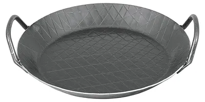 Obrázok produktu pre Turk 65928, Kolo, Viacúčelová panvica, Čierna, Žehlička, 28 cm, 1,5 kg