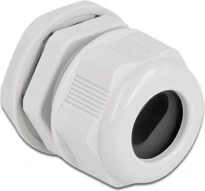 Produktbild von DELOCK Kabelverschraubung PG21 für Flachkabel grau 2 Stück