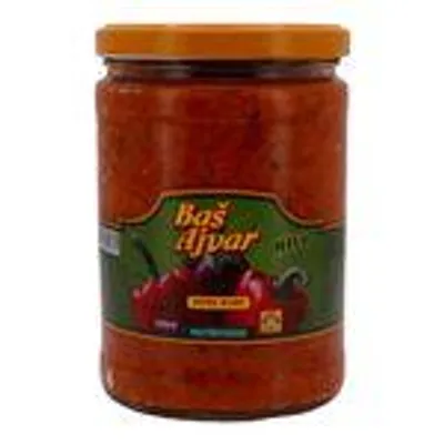 Basš Ajvar Mild, 580 g – Mild gewürzte Paprikasoße aus Nordmazedonien