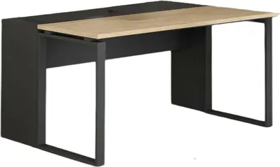 Immagine prodotto di Timothee - Scrivania, 150x100x76h cm Marrone Rovere, Materiale Piano in Legno Nobilitato