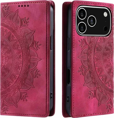 Produktbild von Hülle für Apple iPhone 17 Pro Handyhülle Flip Case Cover Tasche Etui Mandala