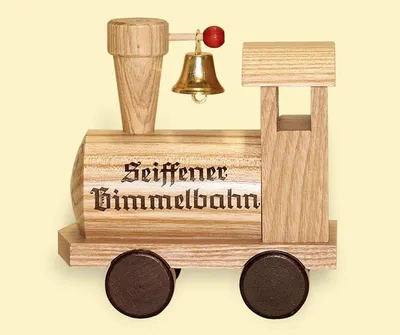 Produktbild von Weihnachtsartikel Seiffener Bimmelbahn Höhe=14cm NEU
